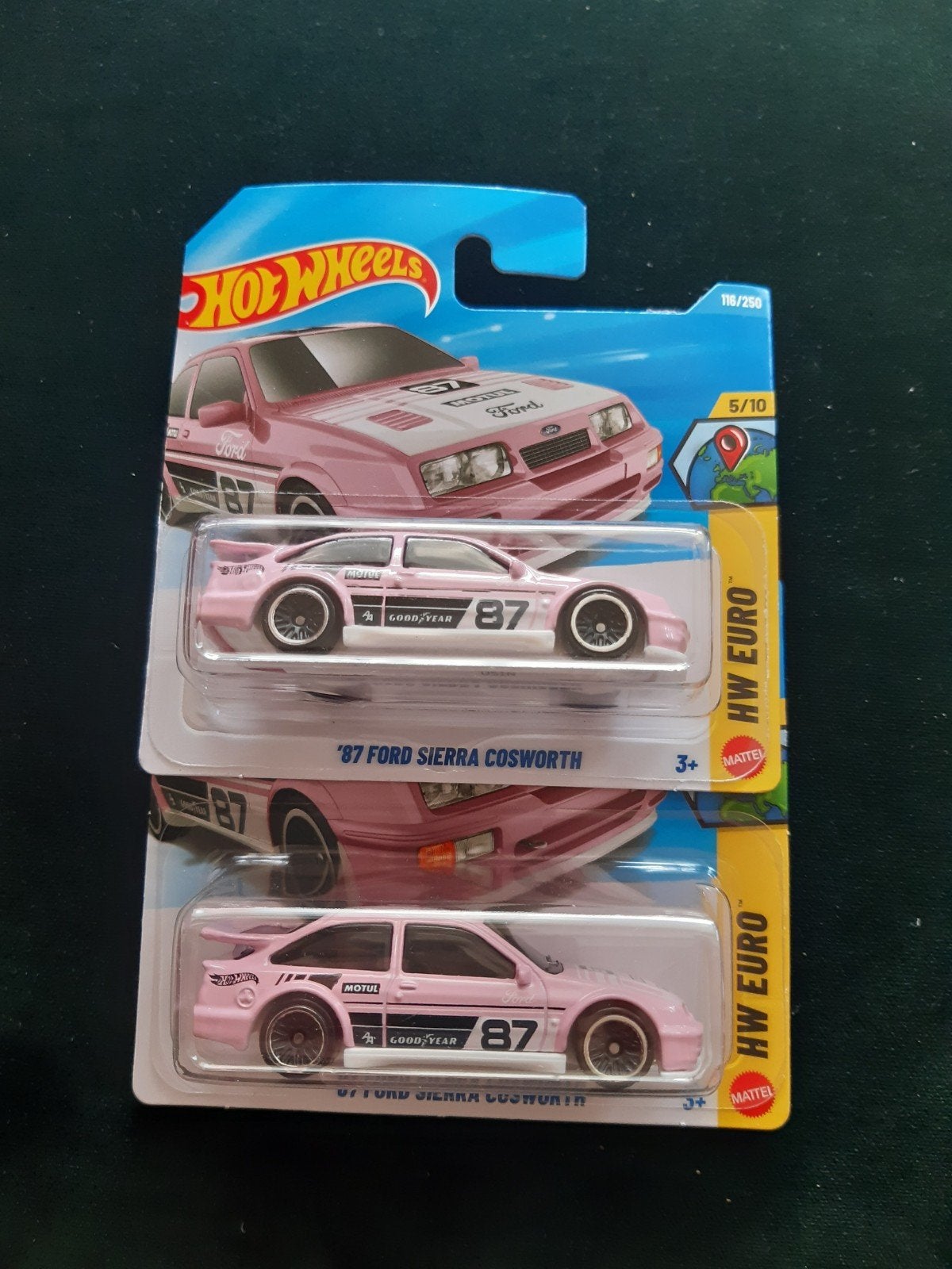 Hotwheels Ford Sierra Cosworth. 1 beschikbaar., Hobby en Vrije tijd, Modelauto's | Overige schalen, Ophalen of Verzenden, Nieuw