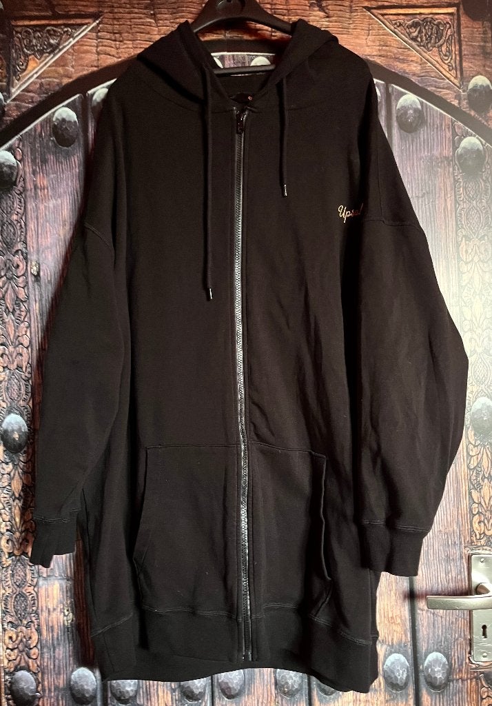 Nieuwe lange hoodie van Upsa XXL (valt als 46) nu 34,99€, Zwart, Maat 46/48 (XL) of groter, Ophalen of Verzenden, UPSA