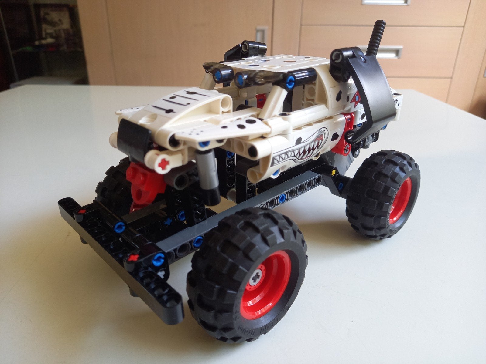 Lego Technic 42150 Monster Jam Monster Mutt Dalmatiër, Gebruikt, Lego, Ophalen of Verzenden, Complete set