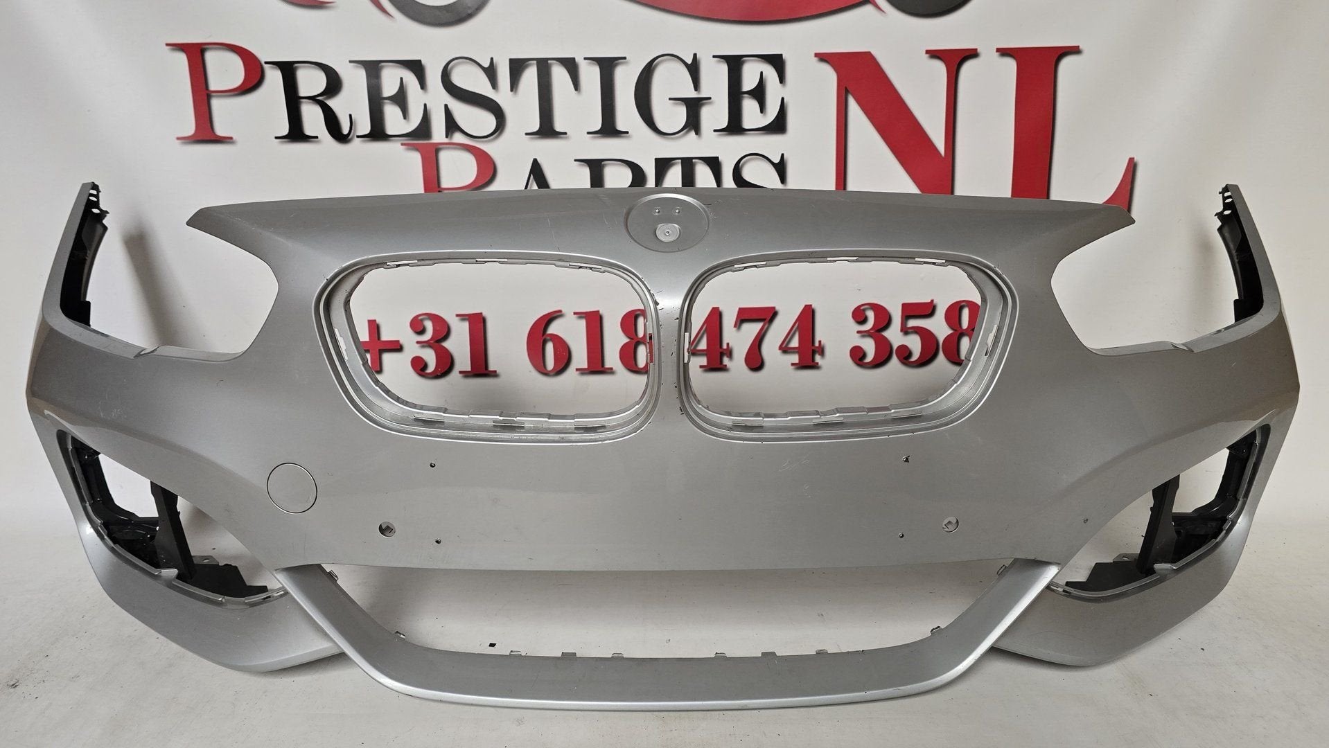 Voorbumper BMW 1 Serie F20 F21 LCI M Pakket 51118060283 PDC, Gebruikt, -, Voor, Ophalen of Verzenden