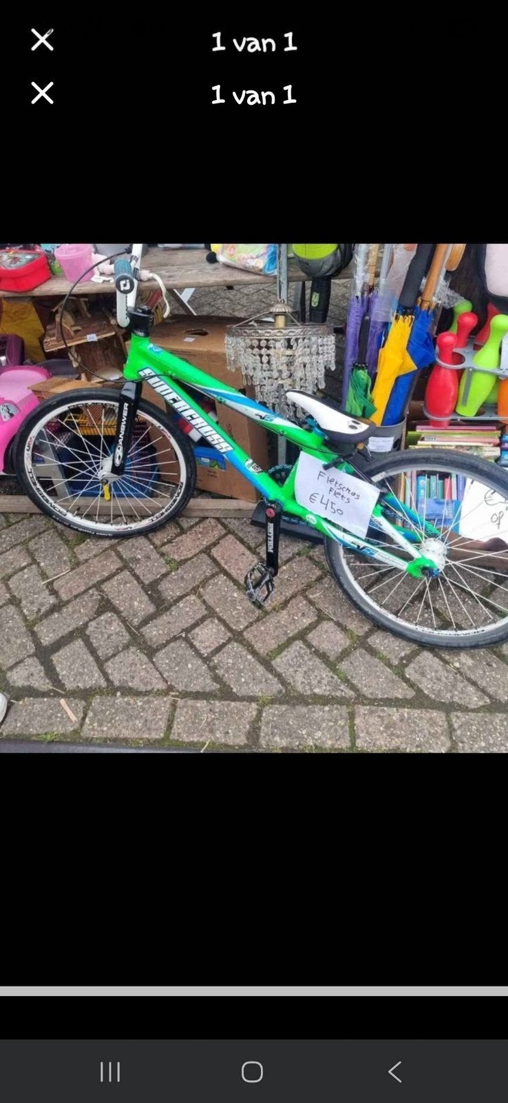 Fiets cross, Ophalen of Verzenden, Staal, 24 inch of meer