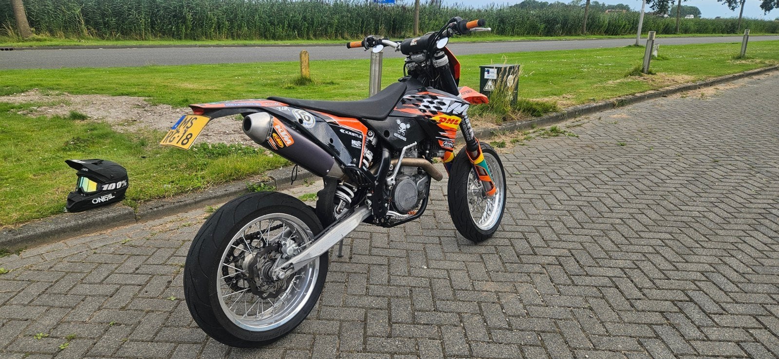 Ktm 530 EXC-R 2009 supermoto, Ophalen, 6 versnellingen, Gebruikt, 530 cc