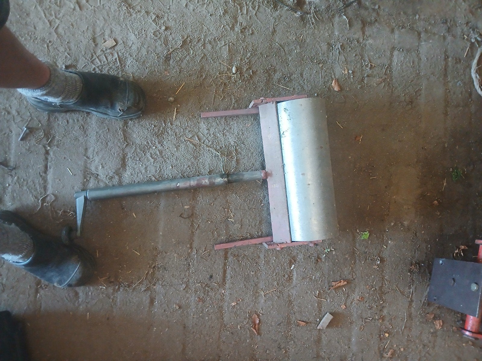 Twee rollen voor grondbewerking, Ophalen, Akkerbouw, Grondbewerking