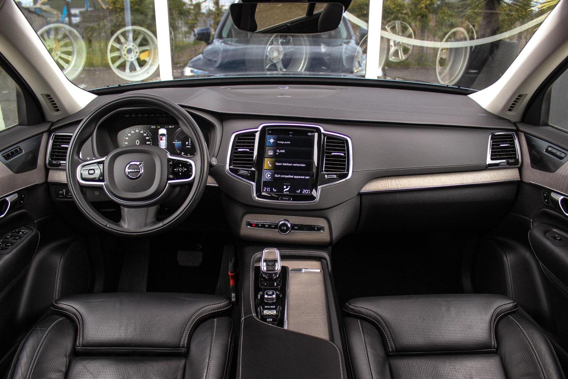 Volvo XC90 2.0 T8 Recharge AWD Inscription Exclusive | 1e ei, Gebruikt, 4 cilinders, Blauw, 7 stoelen