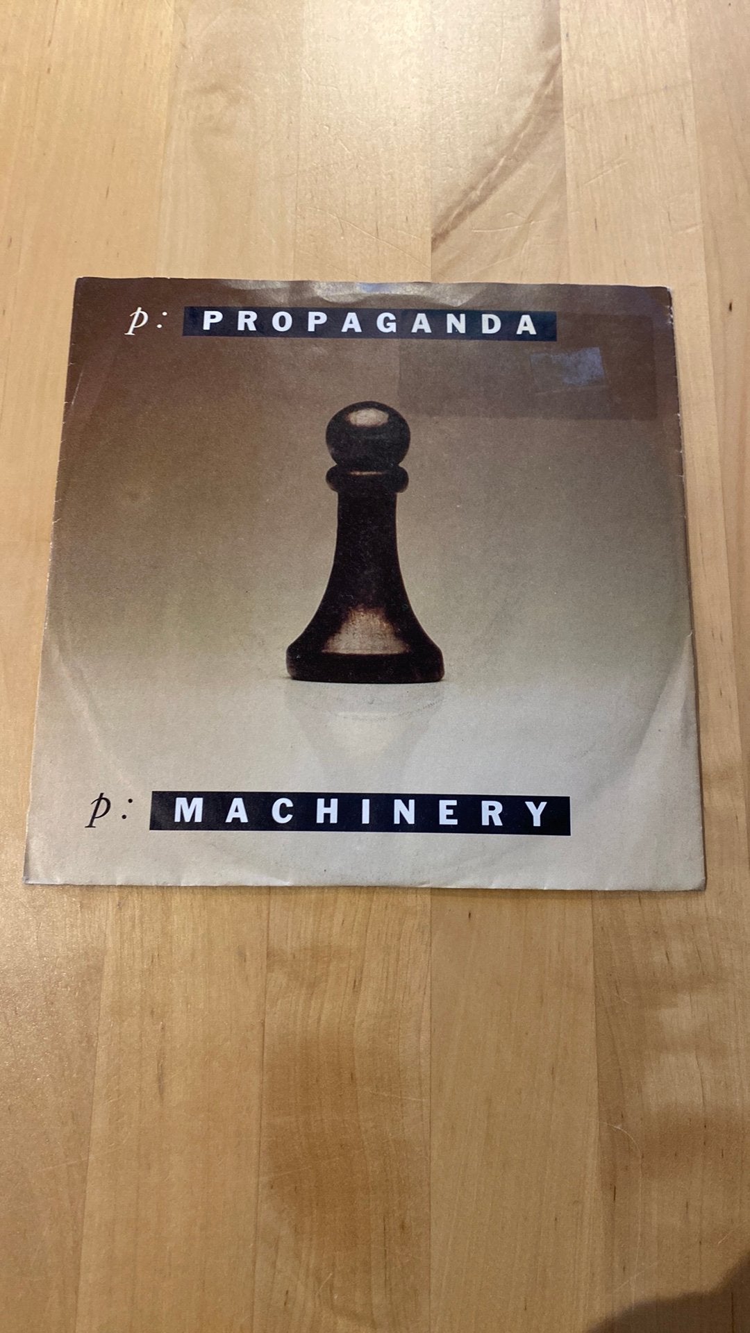Vinyl single Propaganda - p:machinery, Ophalen of Verzenden, Zo goed als nieuw, Pop