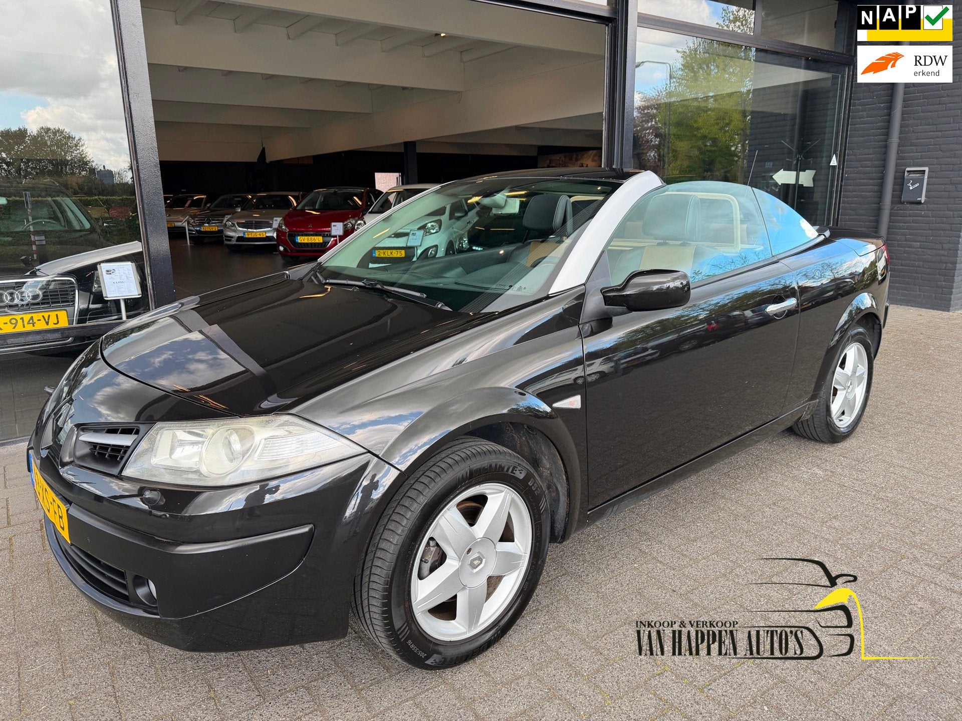 Renault Mégane Coupé-Cabriolet 1.6-16V Exception / APK 4-2, Auto's, Voorwielaandrijving, Gebruikt, 1295 kg, 4 cilinders