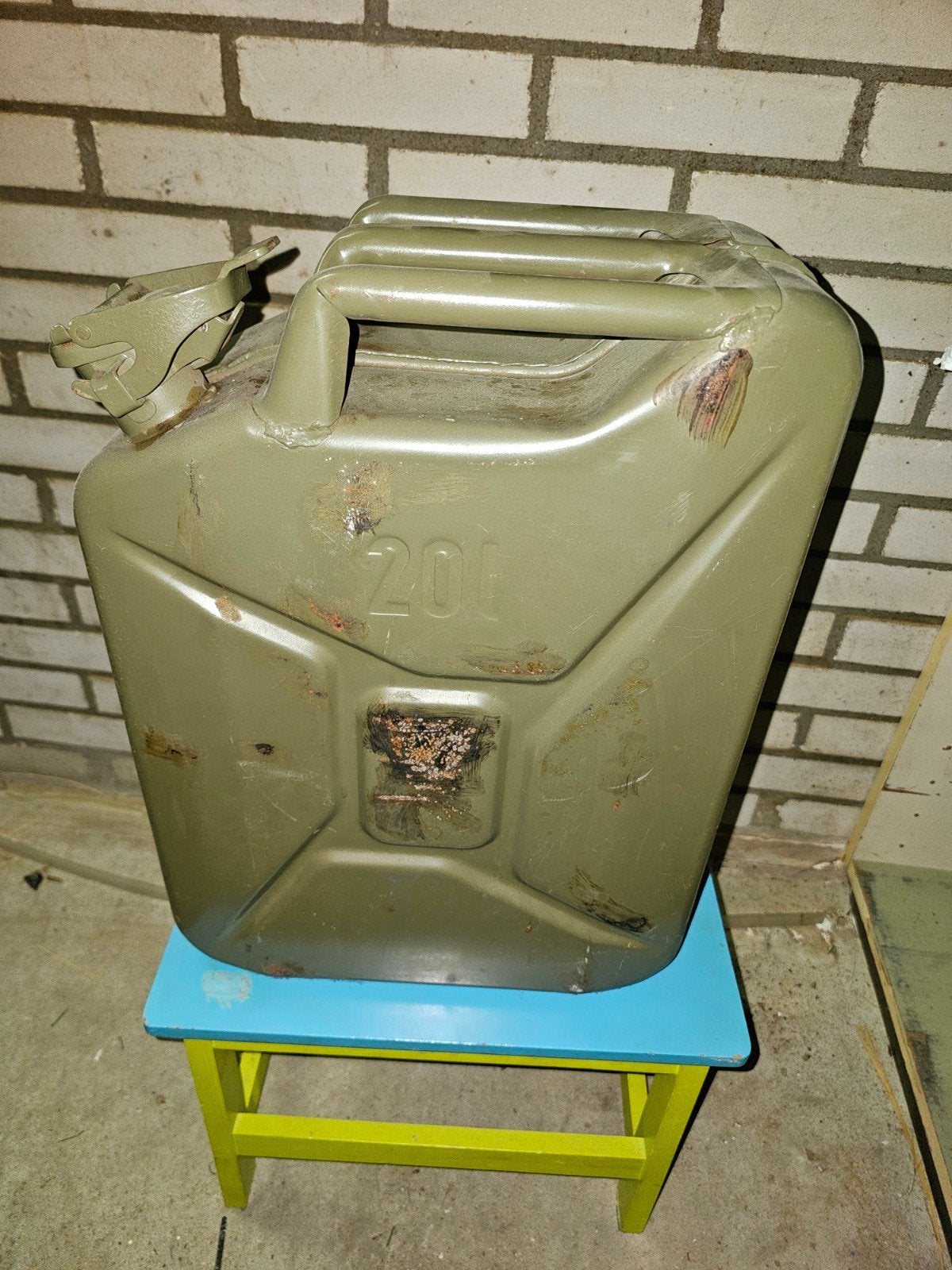 Gasfles en Jerrycan Set - Ideaal voor Camping/Opslag, Ophalen