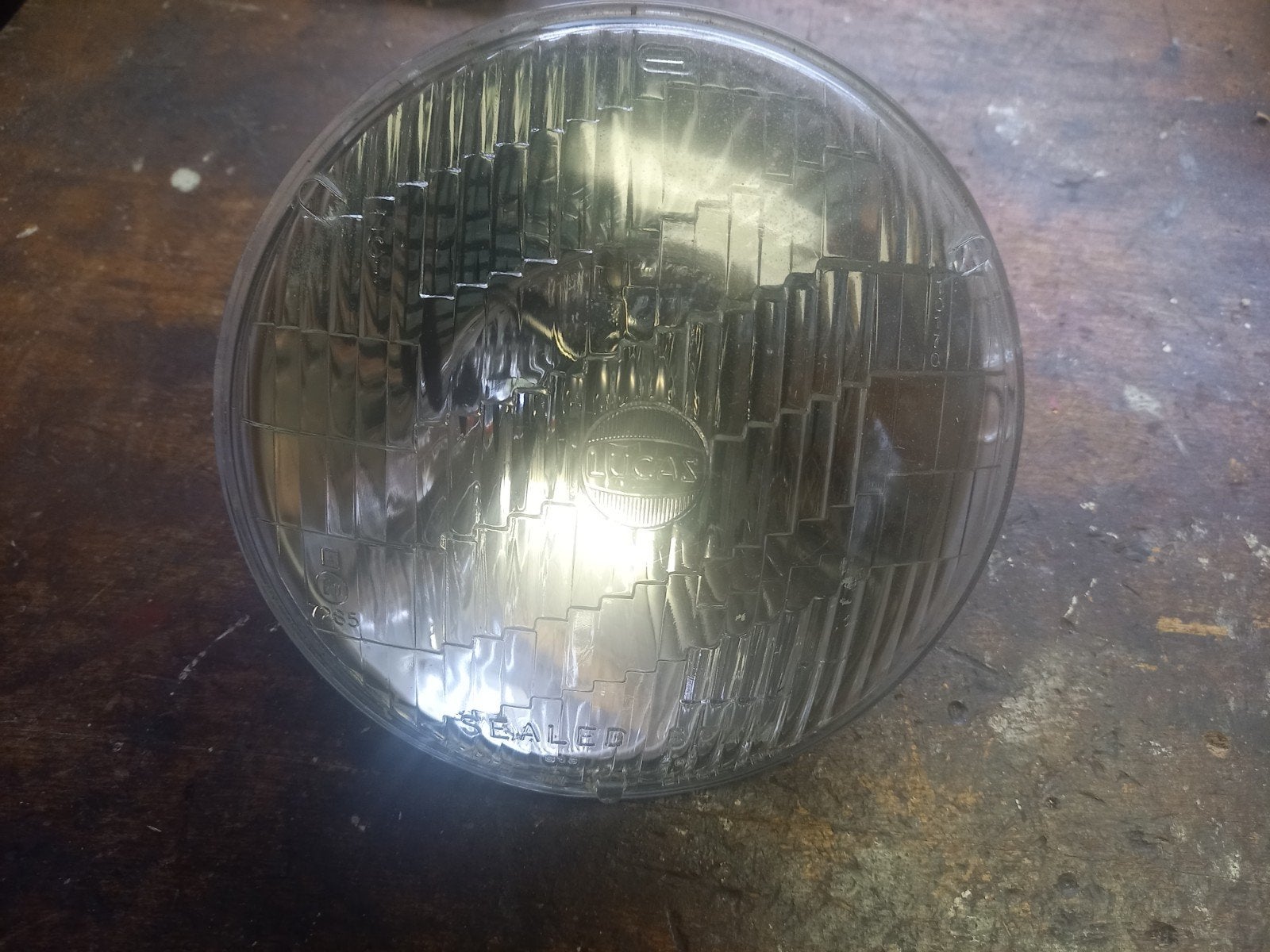 Lucas Sealed Beam Koplamp MORRIS JAGUAR MG, Auto-onderdelen, Ophalen of Verzenden, MG