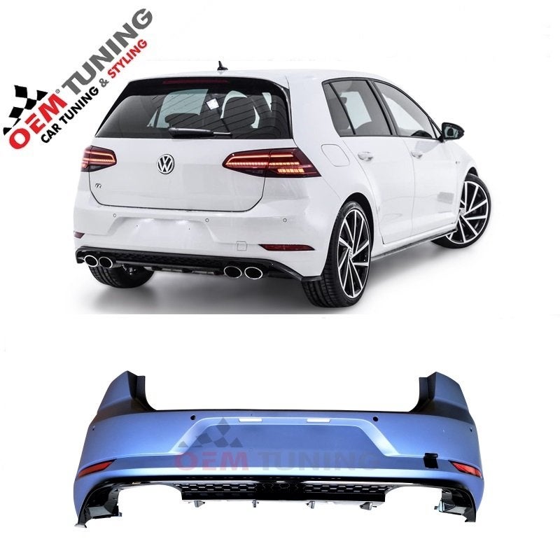 R‑Look Achterbumper Golf 7/7.5 Facelift 2012‑2020, Ophalen of Verzenden
