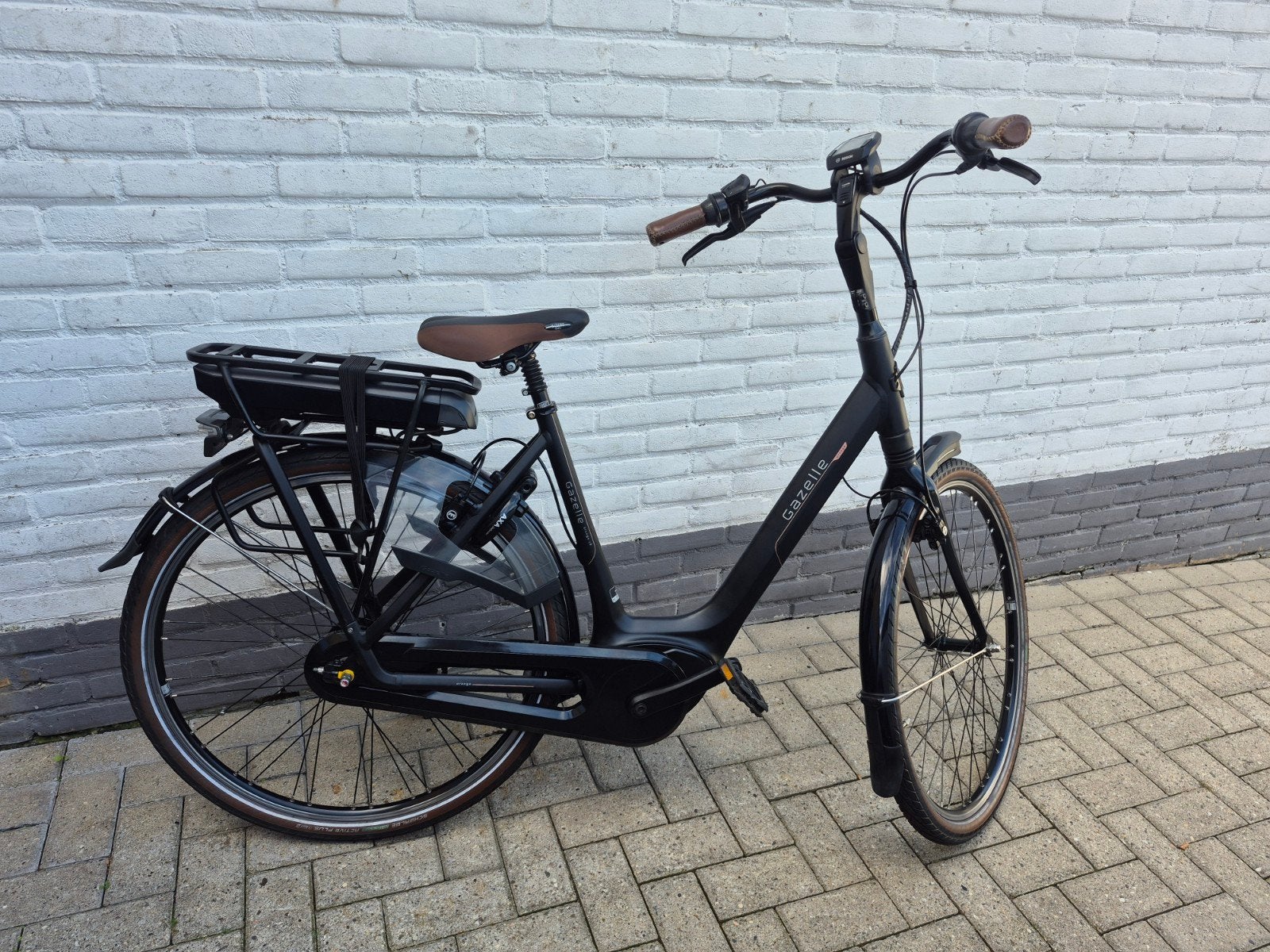 Gazelle Orange C8 HMB dames 53 cm, Fietsen en Brommers, Ophalen, Zo goed als nieuw, 51 tot 55 cm, 50 km per accu of meer