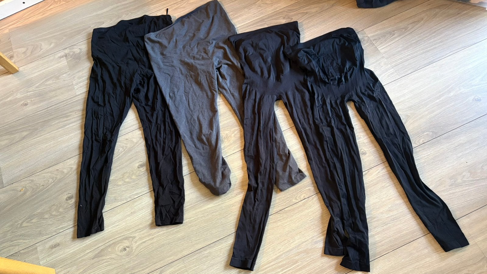 Zwangerschapslegging (prenatal/h&m) maat L, Kleding | Dames, Positiekleding, Zo goed als nieuw, Maat 46/48 (XL) of groter, Zwart