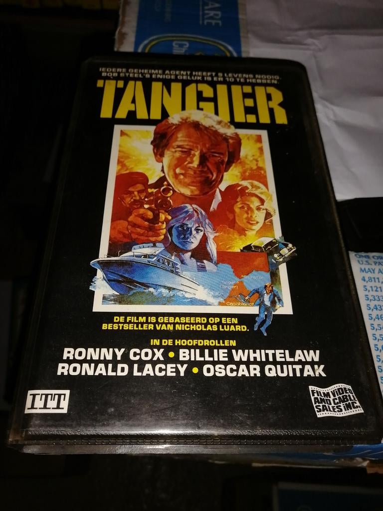 Betamax ex-rental - Tangier, Vanaf 16 jaar, Ophalen of Verzenden, Gebruikt, Horror