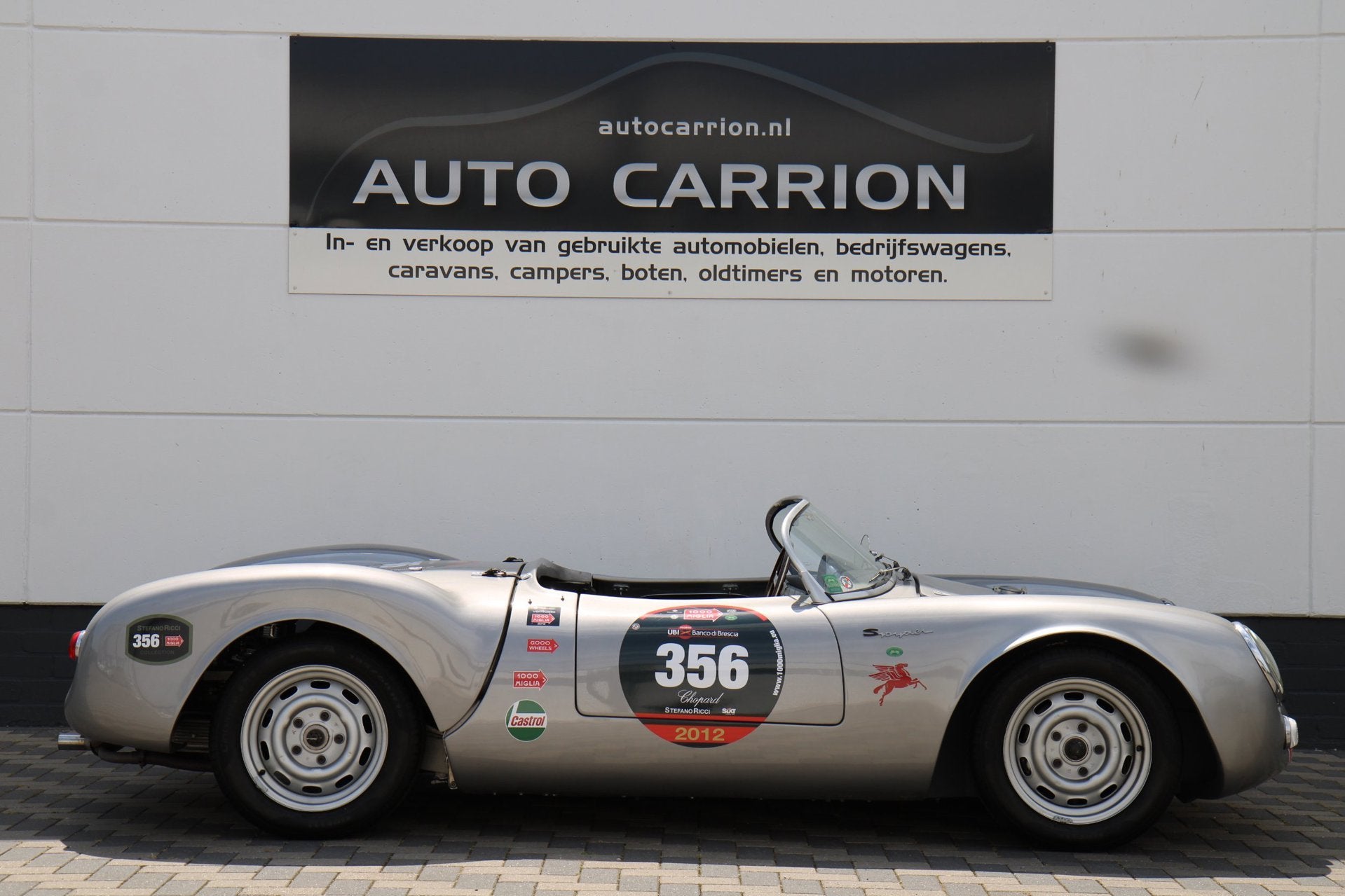 Volkswagen 550 Spyder (replica Porsche) met softtop uniek !, 600 kg, Gebruikt, 4 cilinders, Cabriolet
