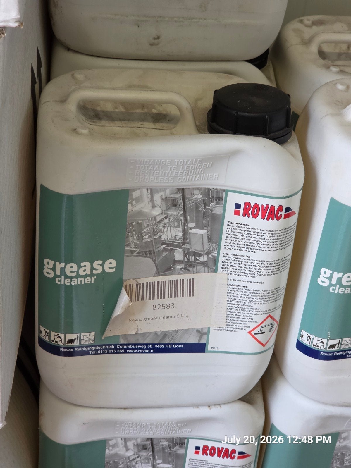 Rovac Grease Cleaner 5L - Krachtige Ontvetter, Ophalen of Verzenden