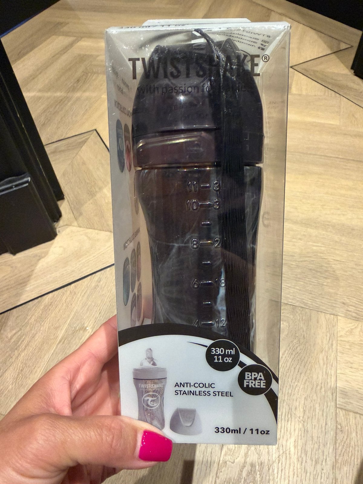Twistshake stainless steel drinkbeker, Ophalen of Verzenden, Nieuw