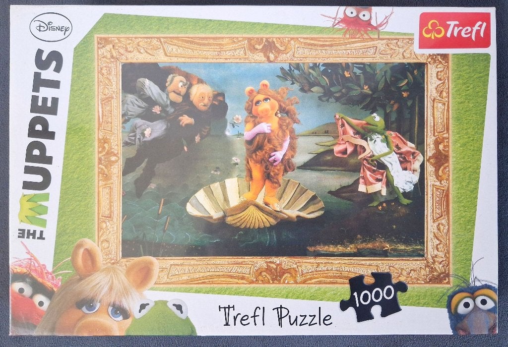 Legpuzzel The Muppets Disney- 1000 Stukjes- Nieuw, Ophalen of Verzenden, 500 t/m 1500 stukjes, Nieuw, Legpuzzel