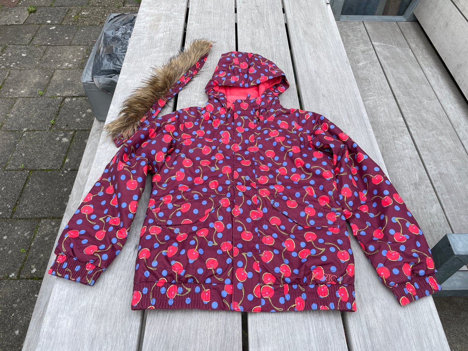 Set wintersportkleding mt 152 met Burton jas, Protest broek, Ophalen of Verzenden, Gebruikt, Meisje, Jas