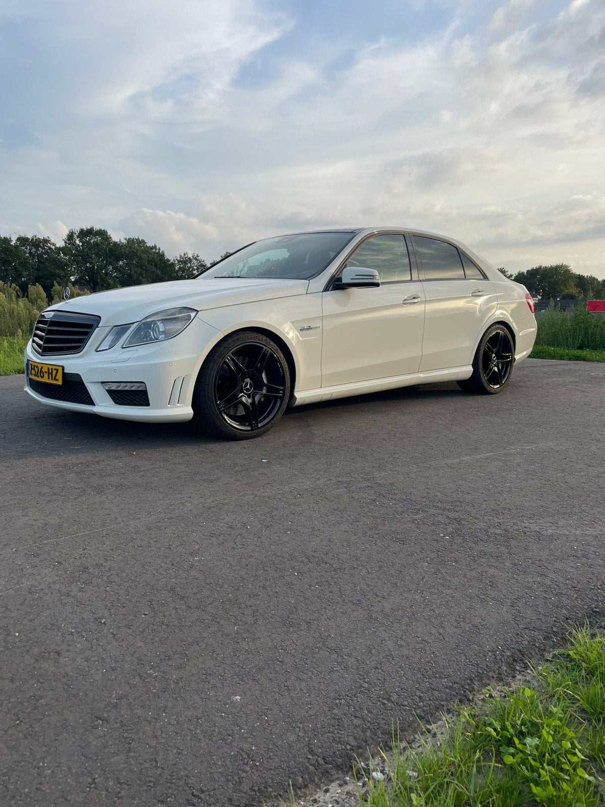 Mercedes-Benz Mercedes amg 63 2010, Auto's, Automaat, Achterwielaandrijving, Wit, Leder
