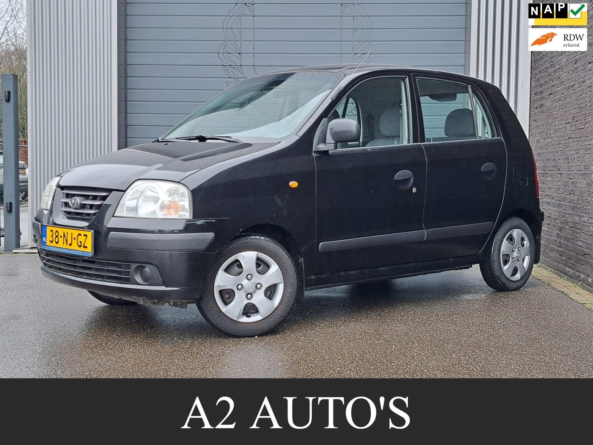 Hyundai Atos 1.1i Active Prime Nap, Voorwielaandrijving, Stof, Gebruikt, 31 €/maand