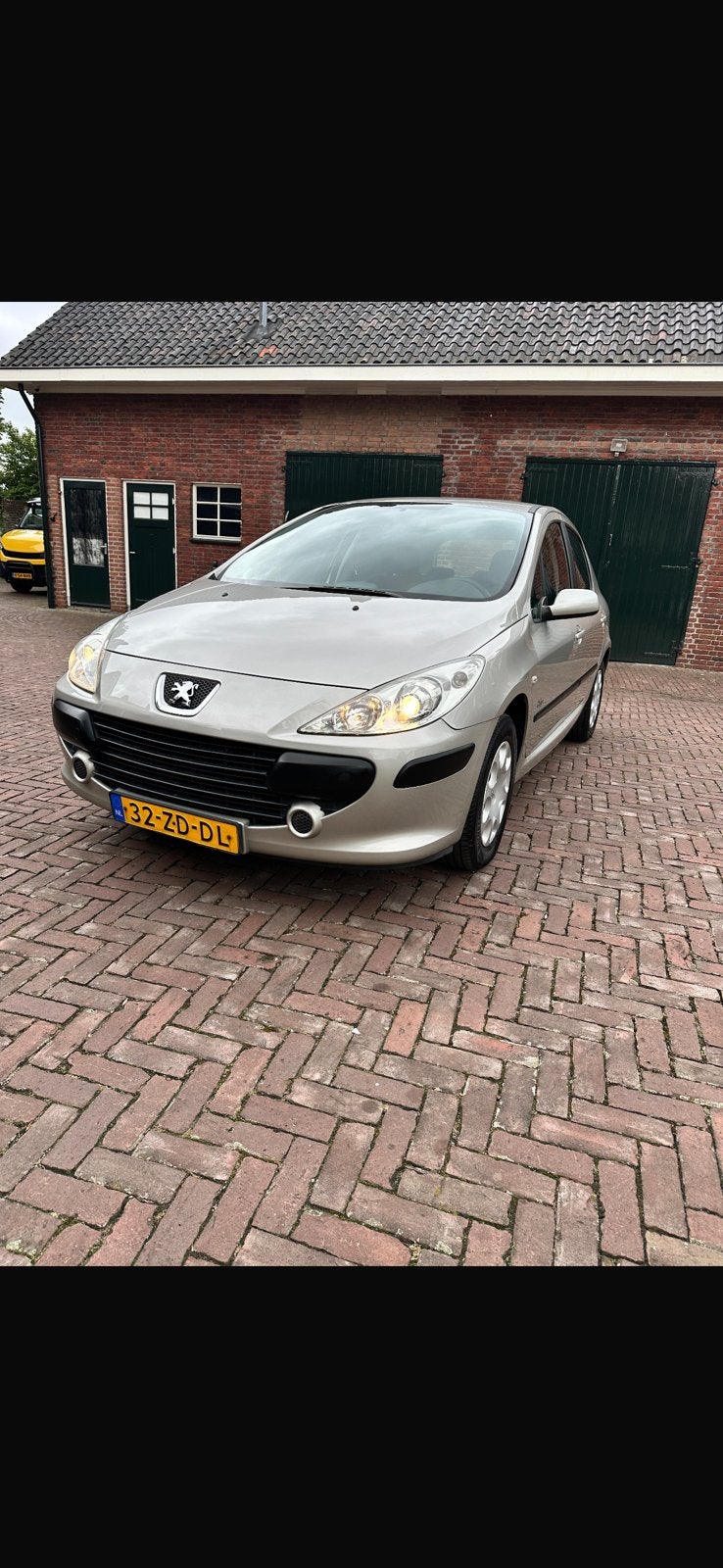 Peugeot 307 1.6 16V 5DR 2008 Grijs, Auto's, Peugeot, Voorwielaandrijving, 4 cilinders, 635 kg, 1200 kg
