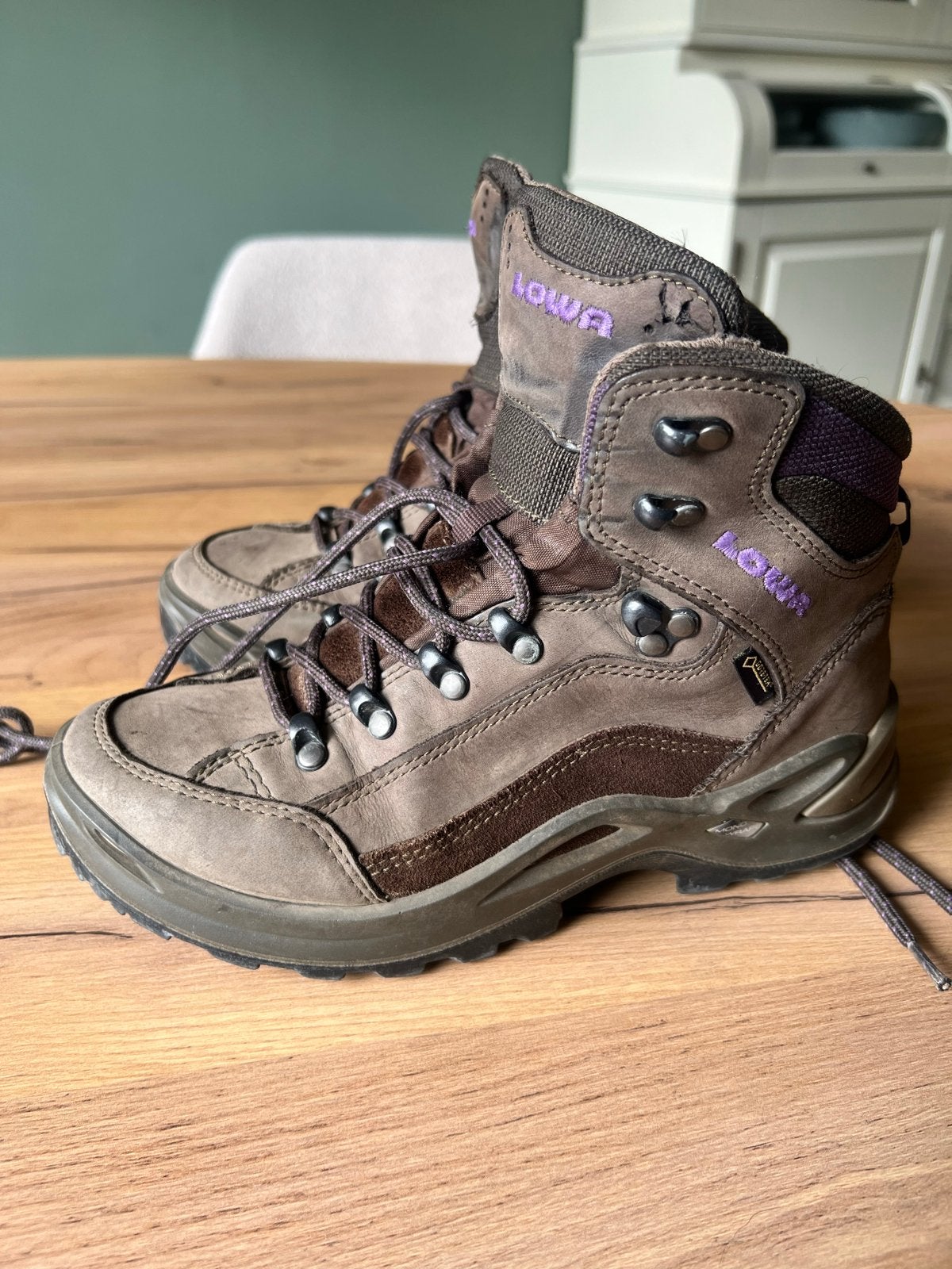 Lowa Renegade GTX Mid W bergschoenen maat 37,5, Ophalen of Verzenden, Zo goed als nieuw, Schoenen