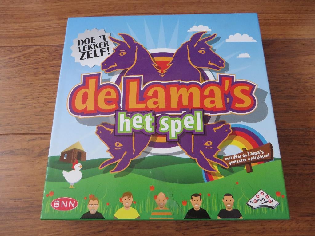de Lama's - het spel (A15), Hobby en Vrije tijd, Gezelschapsspellen | Bordspellen, Ophalen of Verzenden, Zo goed als nieuw