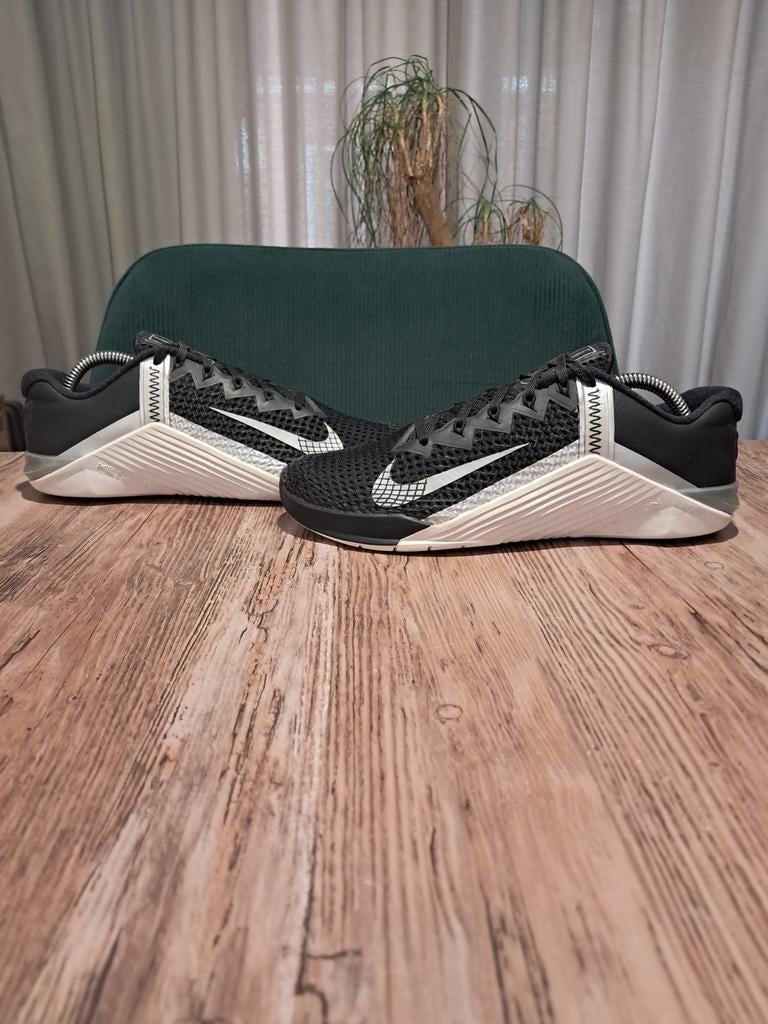 Nike Metcon 6 'Black & Silver' Size 40, Kleding | Dames, Schoenen, Gedragen, Sportschoenen, Zwart, Ophalen of Verzenden
