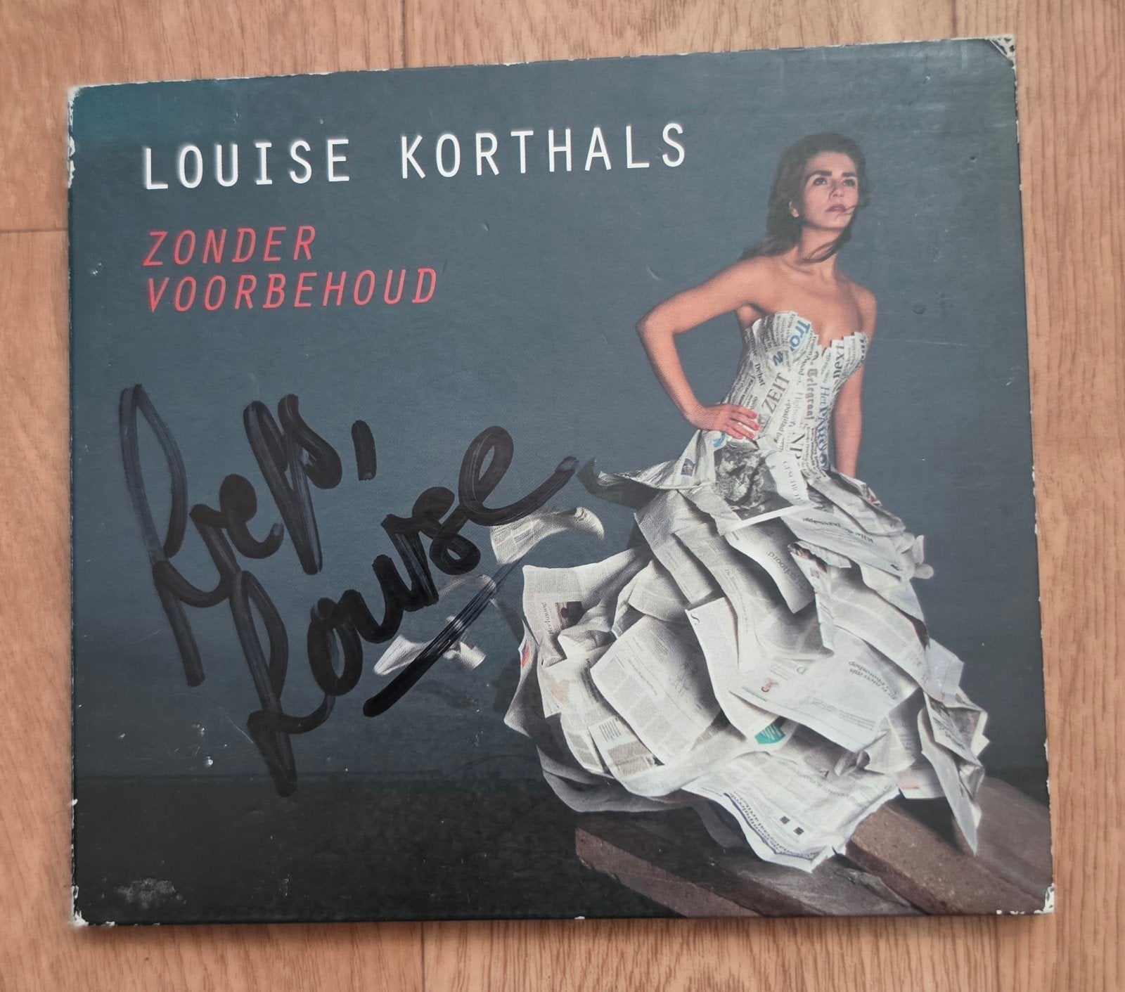 Louise Korthals - Zonder Voorbehoud (Gesigneerd), Ophalen of Verzenden