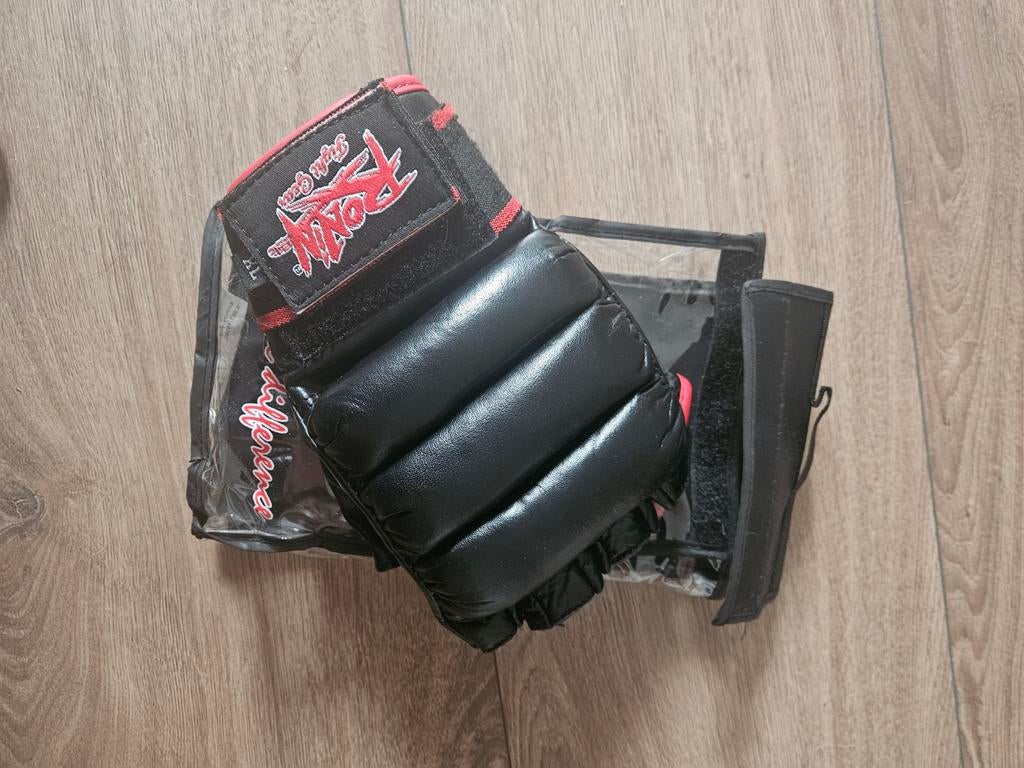 Ronin Free Style Boks- en MMA-handschoenen - Zwart XL, Ophalen of Verzenden, Bokshandschoenen