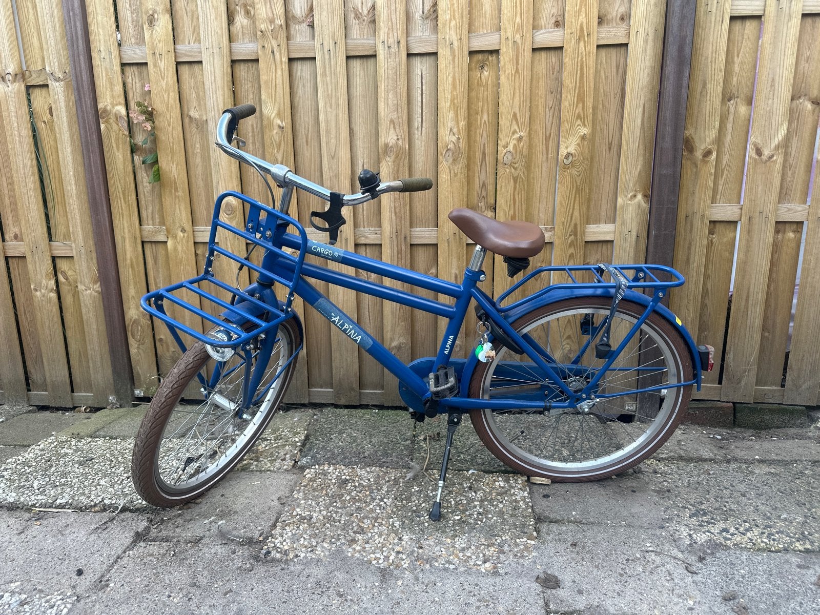 Alpina Cargo jongensfiets 22 inch - Zeer nette staat, Fietsen en Brommers, Ophalen, Zo goed als nieuw, 22 inch