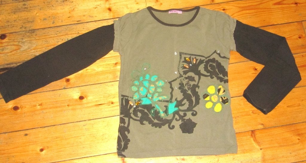 mooie Tom Du longsleeve shirt maat 140 -146, Kinderen en Baby's, Ophalen of Verzenden, Zo goed als nieuw, Meisje, Shirt of Longsleeve