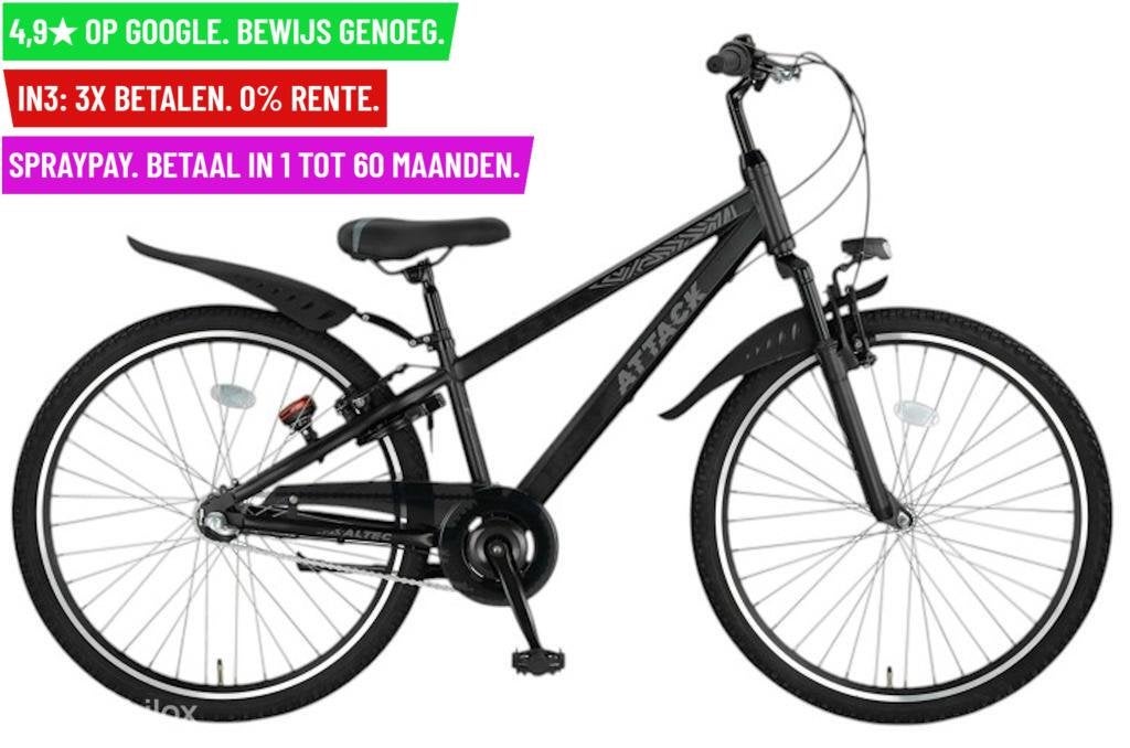 +Altec Attack 26"/32cm/3ver - Garantie/Levering, Fietsen en Brommers, Fietsen | Heren | Herenfietsen, Overige merken, 9713 Bv Groningen