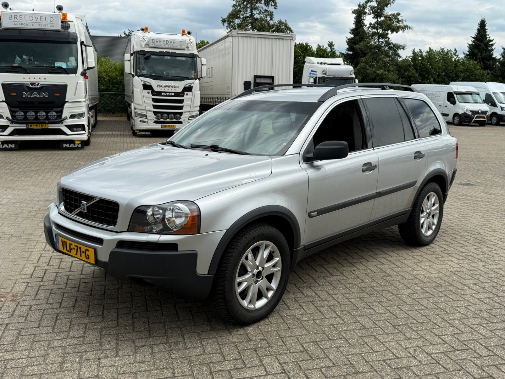 Volvo XC90 2.4 D5 4x4 Grijskenteken, Auto's, Bestelauto's, Particulier, 4x4, ABS, Airbags, Airconditioning, Alarm, Automatische klimaatregeling