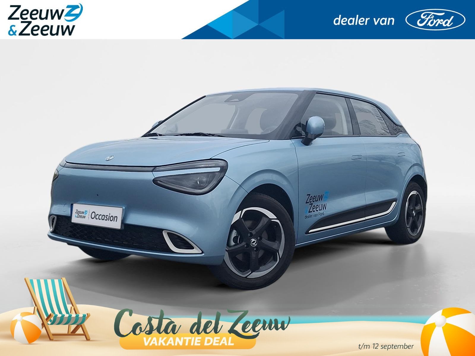 Dongfeng BOX Launch Edition 42 kWh | Full Option | 360 Camer, Auto's, Dongfeng, Stof, 95 pk, Blauw, 435 min