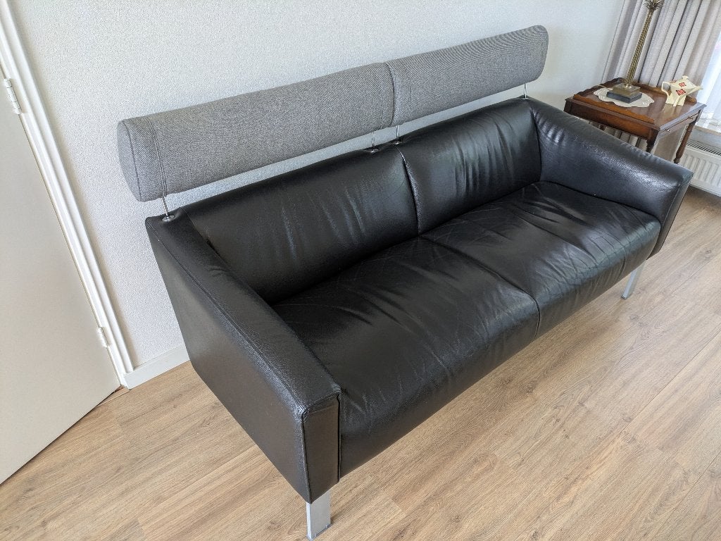 Fijn zittende en stijlvolle Leolux bank, Ophalen, Gebruikt, Klassiek, 150 tot 200 cm