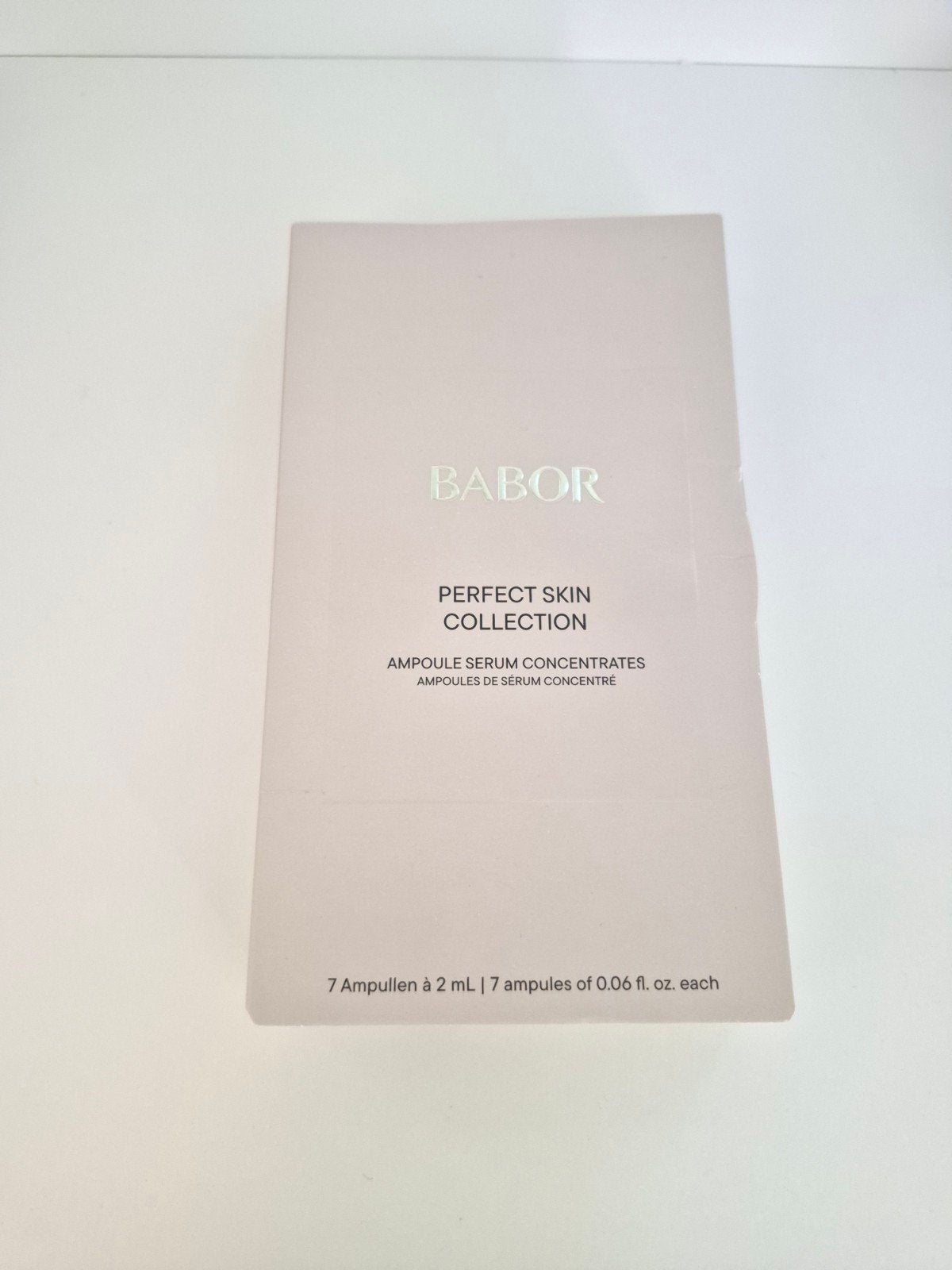 Nieuw Babor Perfect Skin Collection Ampoule Serum 7x 2ml, Ophalen of Verzenden, Nieuw, Gehele gezicht
