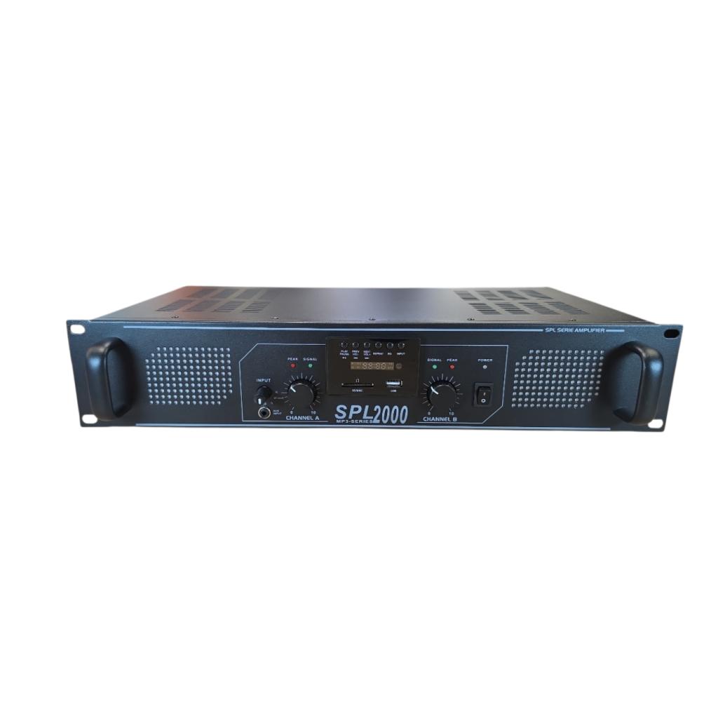 Skytec SPL 2000 Versterker, Skytec, Zo goed als nieuw, Info@skytec.com, Kelvinlaan 7, 9207 JB Drachten, Nederland