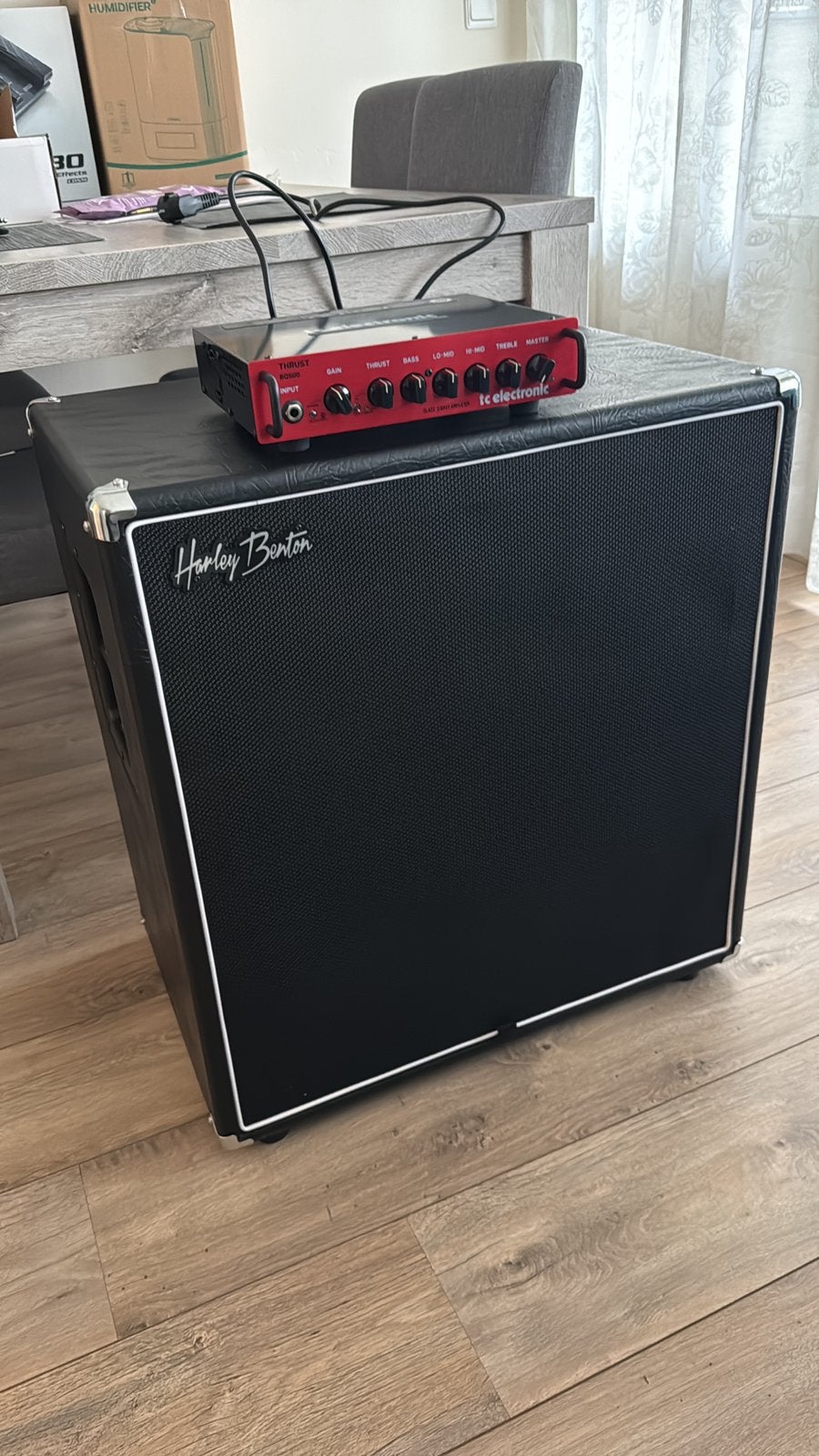 TC Electronic BQ500 Bass Head 500W+ Bass Cabinet, Ophalen, Zo goed als nieuw, Basgitaar, 100 watt of meer