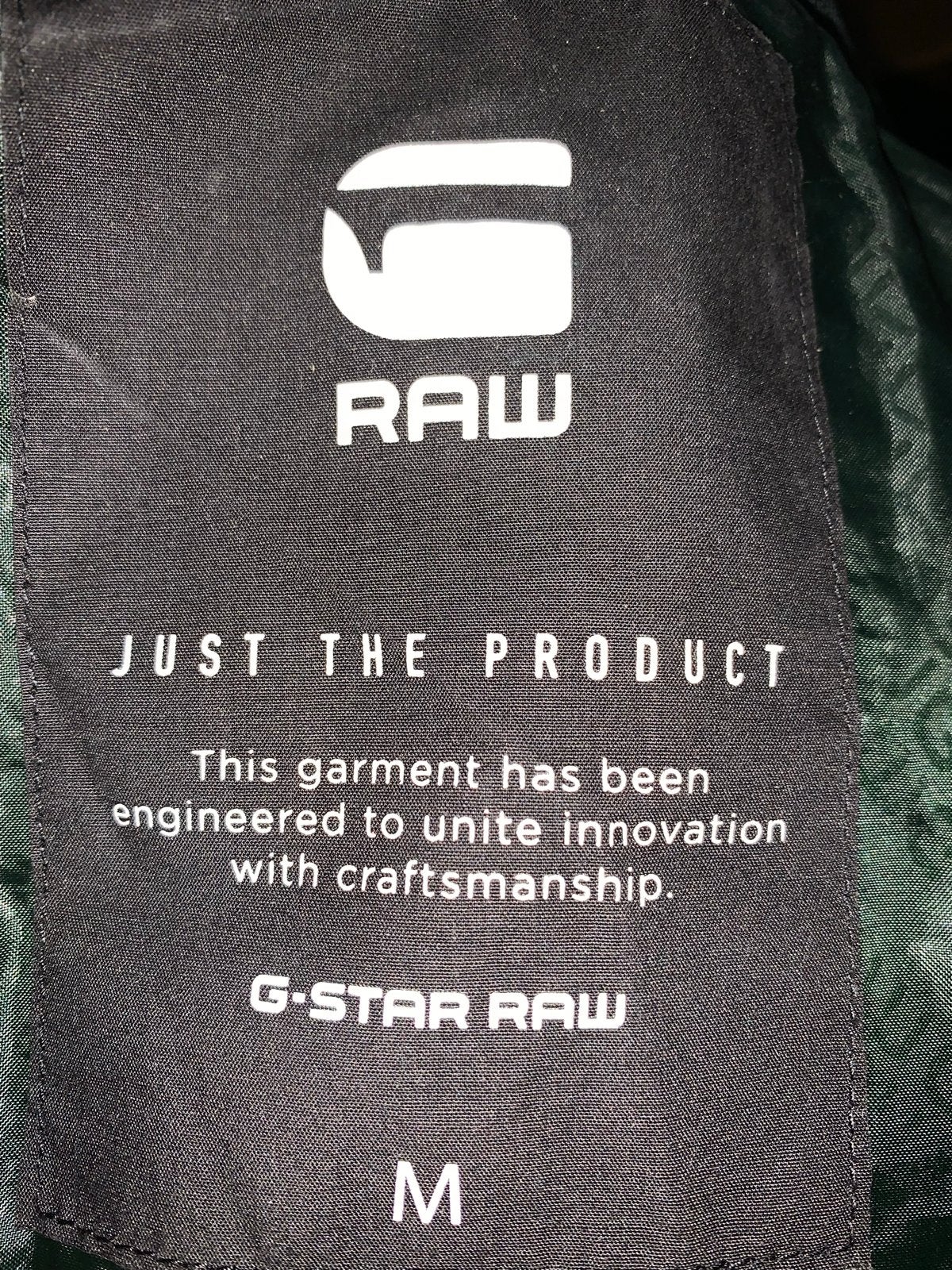 G-Star RAW Winterjas Heren - Maat M - Zwart, Ophalen of Verzenden, Zo goed als nieuw, Maat 48/50 (M), Zwart