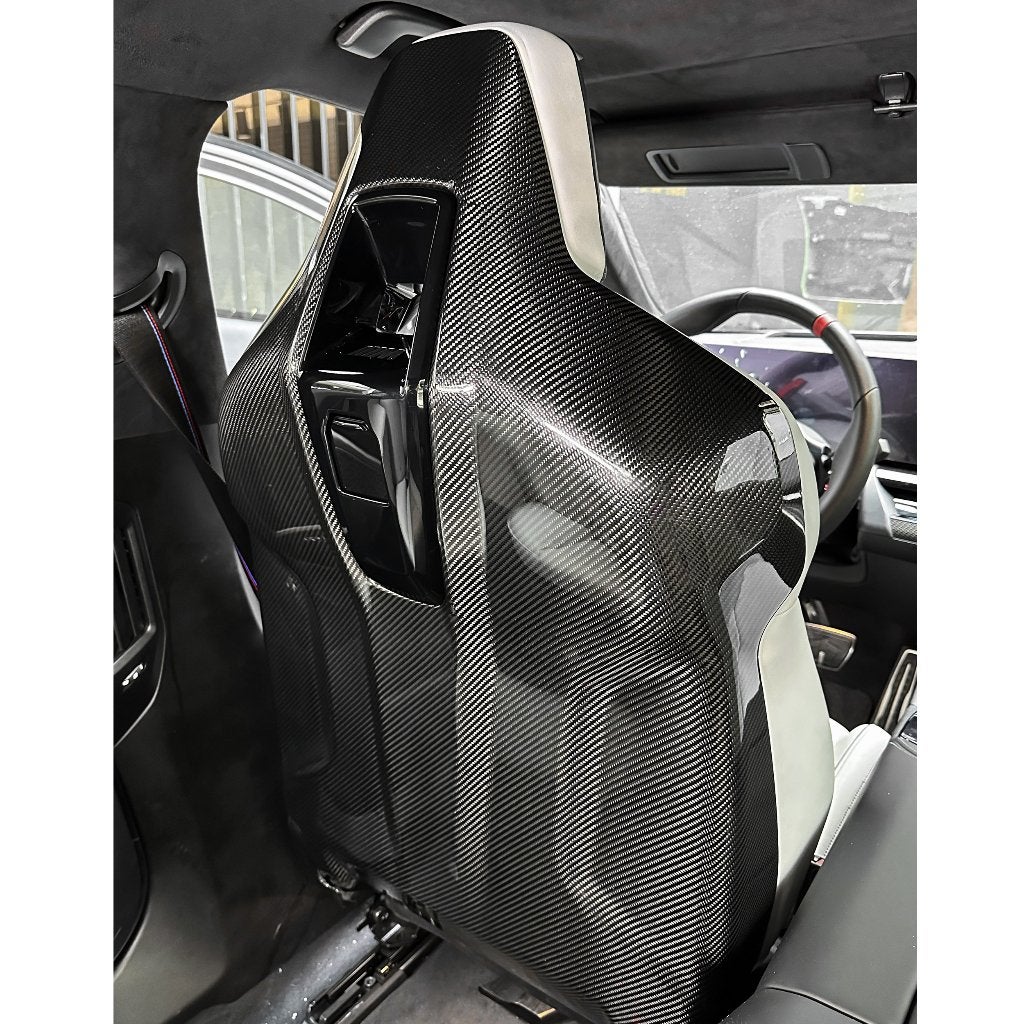 BMW M5 G90/G99 M- Performance Full dry carbon stoelcover set, Auto diversen, Tuning en Styling, Ophalen of Verzenden