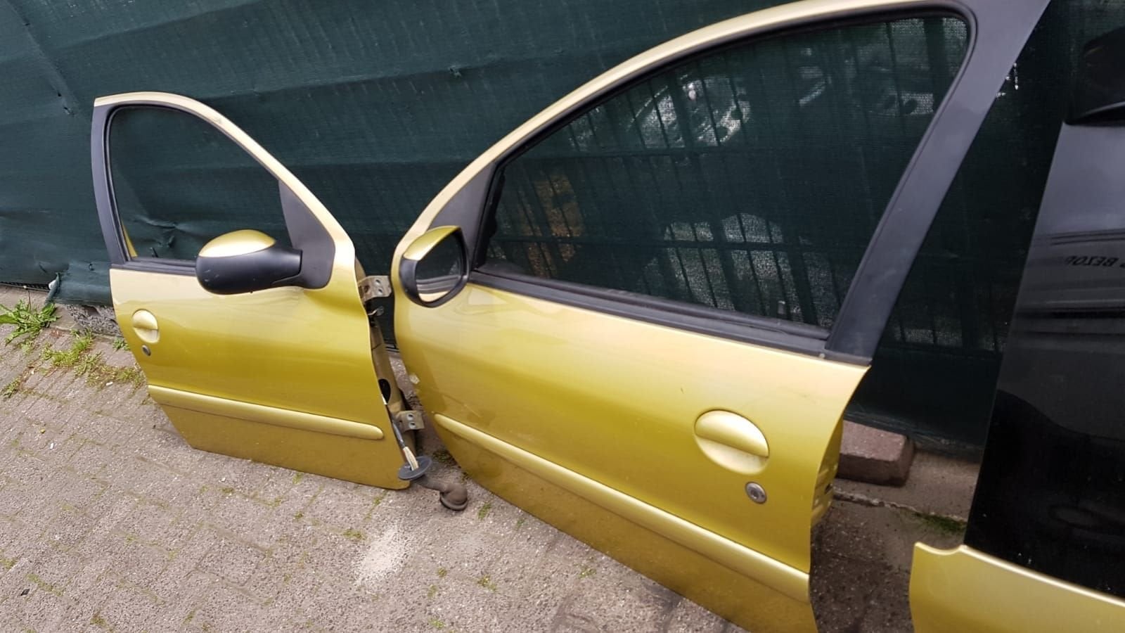 PEUGEOT 206 SW PORTIEREN LV+LA+RV BJ 98 TOT 2006, Gebruikt, -, Deur, -