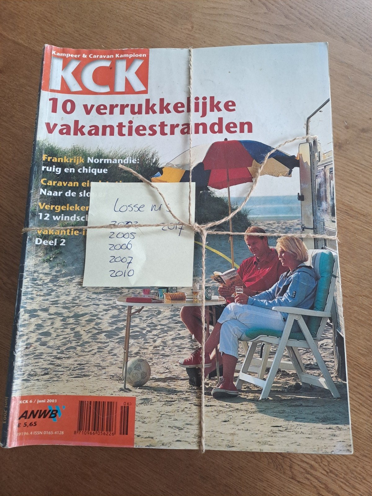 KCK Kampeer & Caravan Kampioen magazines (diverse jaren), Ophalen of Verzenden, Gelezen