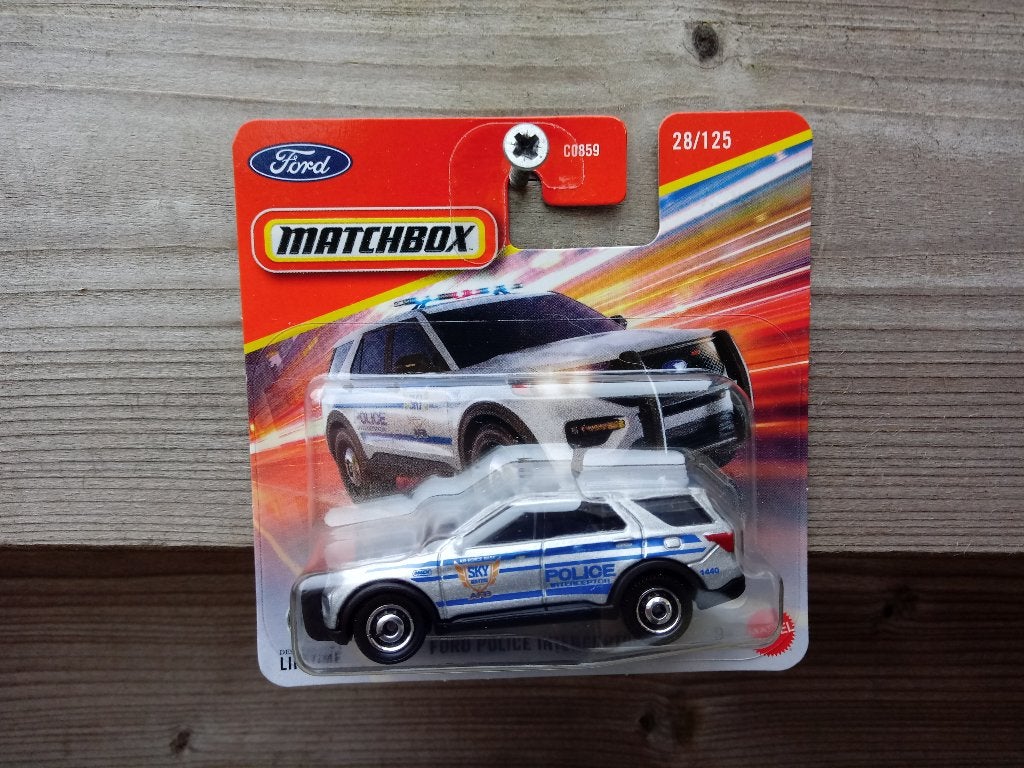 Ford Police Interceptor Matchbox, Ophalen, Nieuw, Auto