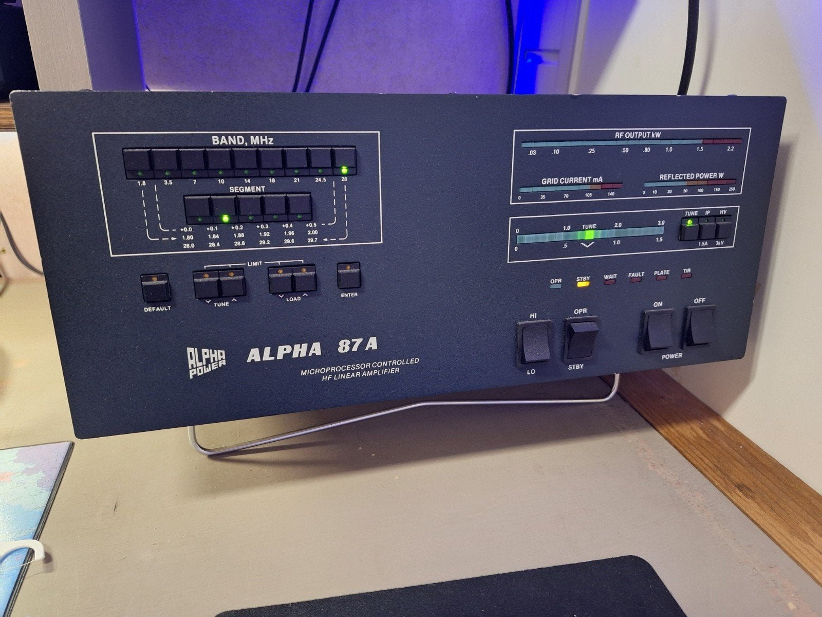 Alpha 87A HF Lineaire Versterker - 1.5 kW, Ophalen, Zo goed als nieuw