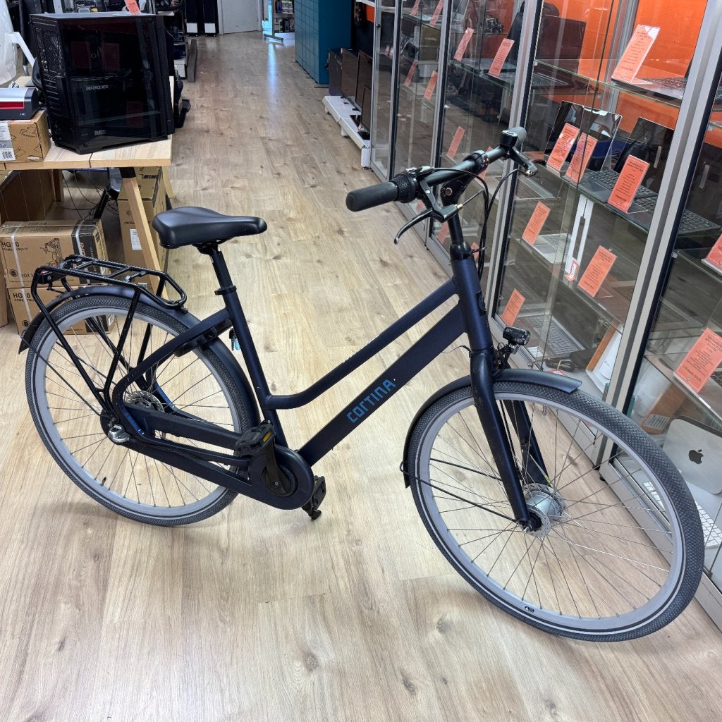 Cortina Common Family Damesfiets Blauw | Nette Staat, Fietsen en Brommers, Cortina, Zo goed als nieuw, Support@cortina.com, Via E. Fermi, 24
36075 Montecchio Maggiore (VI)
Italy
