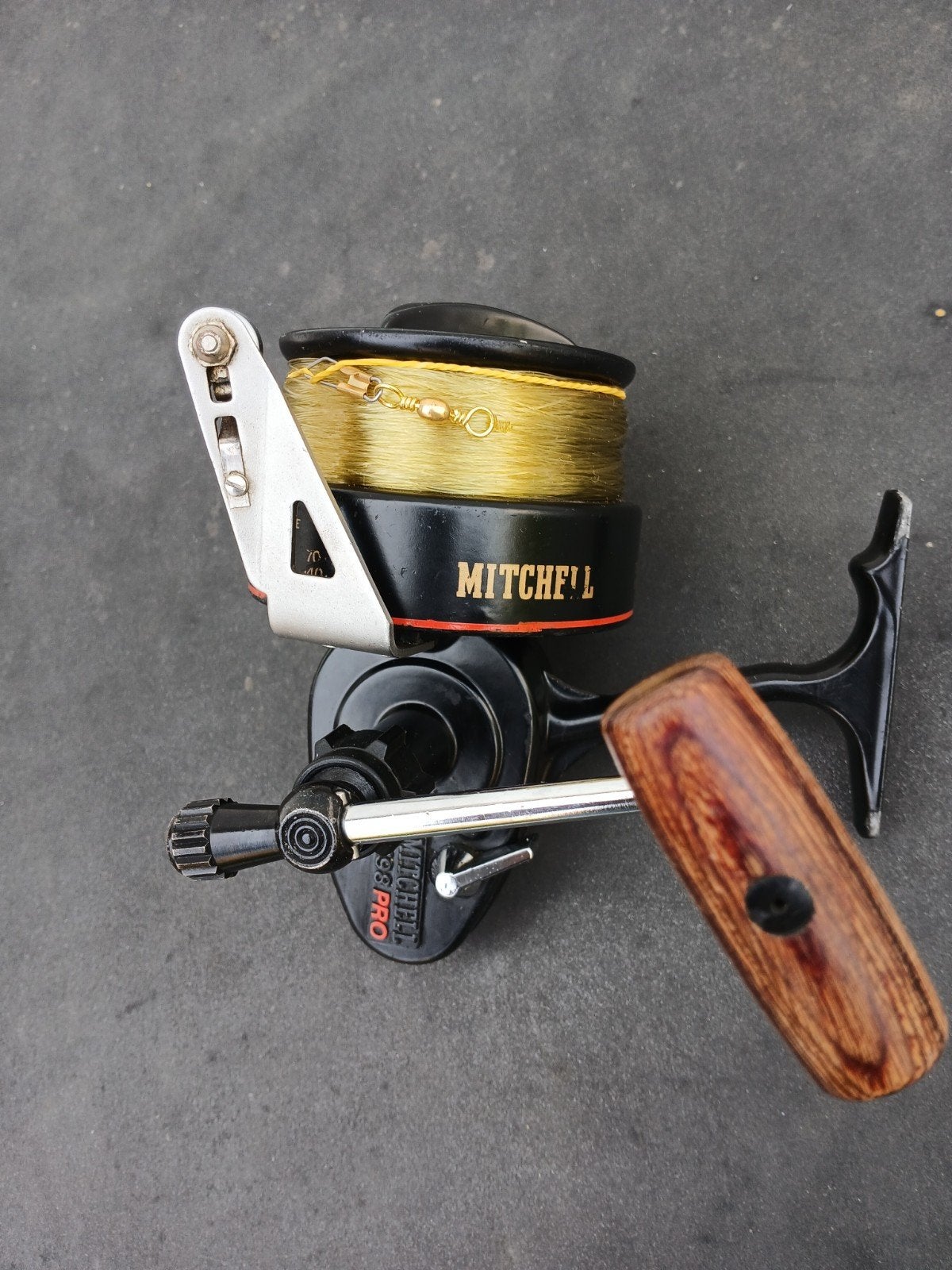 Mitchell 498 Pro molen, Watersport en Boten, Ophalen of Verzenden, Zo goed als nieuw, Molen