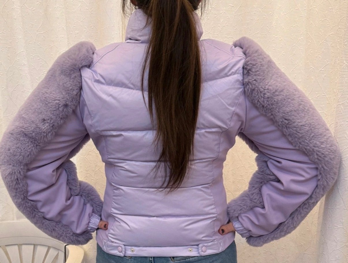 Goldbergh Fairytale Ski-jack Maat 40 Lila Nieuw, Kleding | Dames, Wintersportkleding, Ophalen of Verzenden, Nieuw, Maat 38/40 (M)