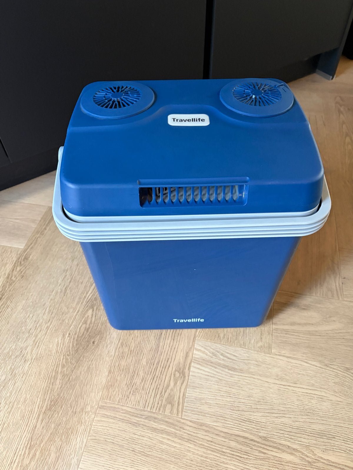 Travellife TL26 Thermo-elektrische Koelbox 19L Blauw, Ophalen, Zo goed als nieuw, Koelbox, Elektrisch