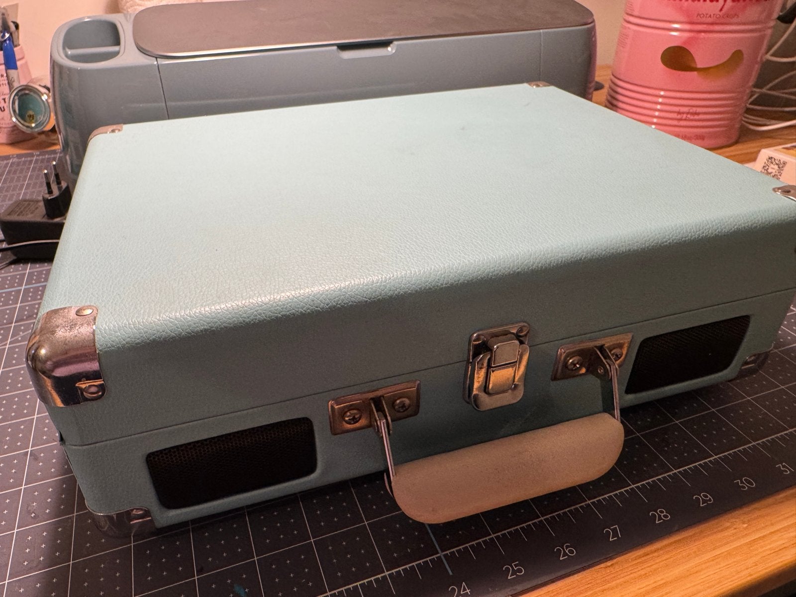 Crosley Cruiser Deluxe platenspeler, Ophalen, Gebruikt, Platenspeler, Overige merken