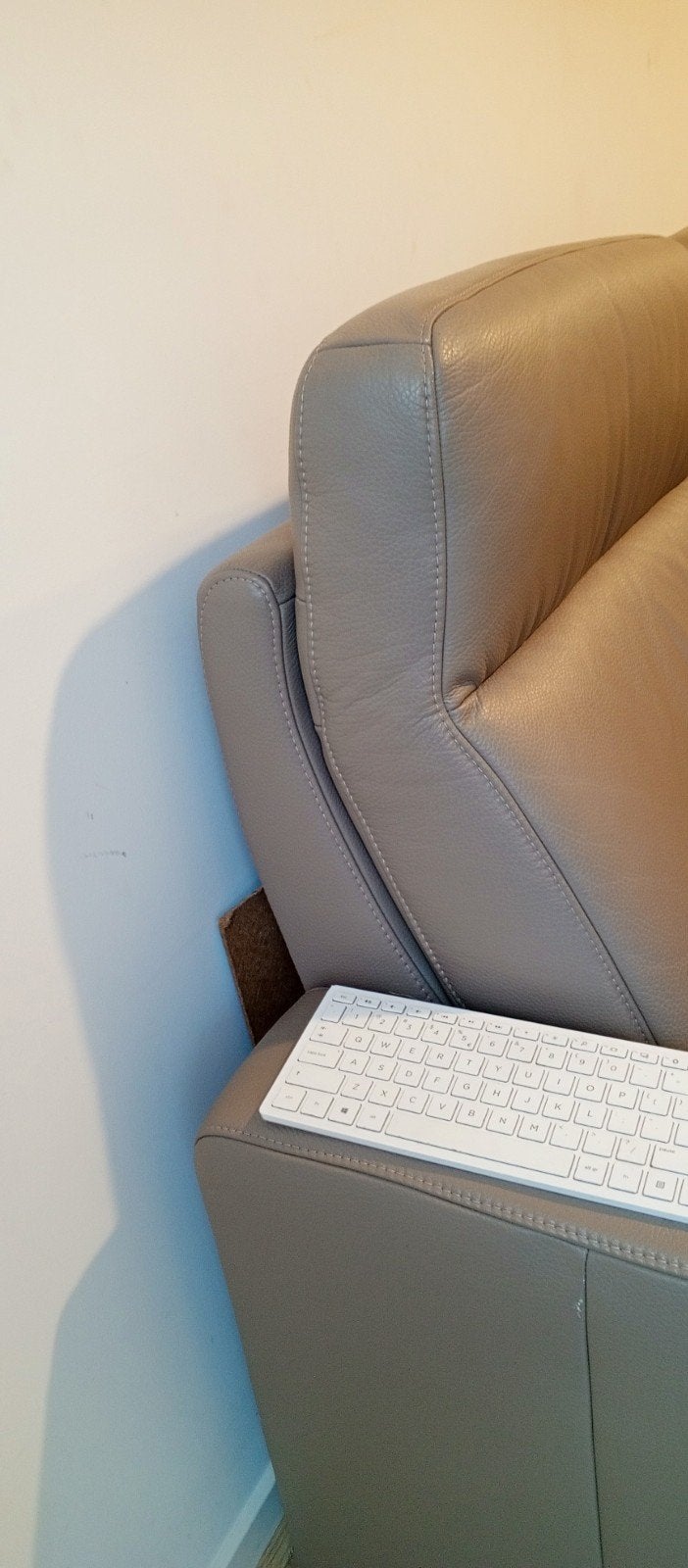 Nieuw leren bankstel - Comfortabel en stijlvol, Modern en comfortabel, Ophalen of Verzenden, Rechte bank, 200 tot 250 cm
